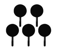 AQXYWAZQ Lot de 5 Crochets adhésifs Multifonctions for Cuisine et Salle de Bain, Solides et Non marquants, for Suspendre des Murs ou des Portes.(Black 5pcs)