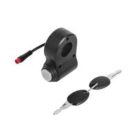 AQXYWAZQ Serrure d'allumage avec clé à 2 Broches for Scooter électrique G2, Pro, Max, accélérateur, pièce de Rechange