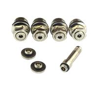 AQXYWAZQ Tiges de Valve de Pneu de Voiture, 4 pièces, tiges de Valve cachées avec Trou de 11.5mm, Tige de Valve de Pneu à Air Invisible for Roue de Voiture, Accessoires de Pneu de moyeu Automatique