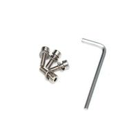 AQXYWAZQ Vis de Fixation de Garde-Boue arrière, 4 pièces, avec clé, for Scooter électrique NT Max G30 G30D