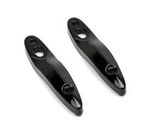 AQXYWQLL Kit de relocalisation de Plaque d'immatriculation de Clignotant arrière de Moto, Support d'extension Compatible avec Softail Breakout Fat Boy FLFB 2000-2022(Black)