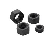 AQXYWQLP Écrou hexagonal Écrous hexagonaux Filetage métrique Écrou hexagonal Acier au carbone GB6170 Noirci Grade 8.8 / Grade 12.9 "Haute résistance"Hex(12.9Grade M10(10pcs))