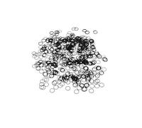 AQXYWQOL 30PCS/lot caoutchouc noir NBR CS 0,5 mm d'épaisseur OD7,65/8/9/10/11/12/13/14,5/16 mm montre joint torique anneau en caoutchouc étanche.-.(12x11x0.5mm,60pieces)