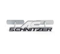AQXYWQOL Autocollant 3D en métal for coffre arrière de voiture, décalcomanies, garniture de capot avant, compatible avec AC Schnitzer M 3 5 6 ZE E46 E39 E36 E34 X1 X3 X5 X6 Couleur constante, ne se fa