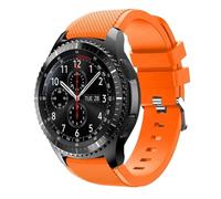 AQXYWQOL Bracelet 20 mm 22 mm compatible avec Galaxy Watch 4 6 44 mm 40 mm 5 pro active 2 Gear s3 bracelet en silicone montre GT/2/3 Band(Emma Orange,22mm watch Strap)