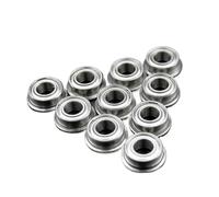 AQXYWQOL Roulements à billes à Micro bride, 10 pièces, MF63 MF93 MF74 MF84 MF104 MF85 MF95 MF105ZZ MF115 MF106 MF126 MF117 MF137 MF148 ZZ(MF106 ZZ 6x10x3mm)