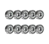AQXYWQOL Roulements à Billes Miniatures à Gorge Profonde, 10 à 40 pièces, 608ZZ 623ZZ 626ZZ 687ZZ 607zz, for Skateboard, Scooter, imprimantes 3D(608zz,40PCS)