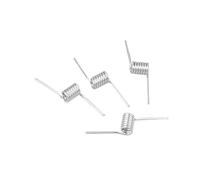 AQXYWUIO Grandes pinces à cheveux, 4 pièces, accessoires spéciaux, ressort de Torsion en acier, ressort de Torsion spécial, ressort en V for épingle à cheveux, pince à ressort(Color:A)