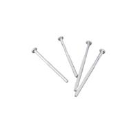 AQXYWUIO Grandes pinces à cheveux, 4 pièces, accessoires spéciaux, ressort de Torsion en acier, ressort de Torsion spécial, ressort en V for épingle à cheveux, pince à ressort(Color:C)
