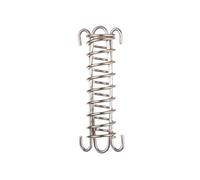 AQXYWUIO Laisse for Chien, Tampon Absorbant Les Chocs, Ressort d'entraînement, Pare-Soleil, Corde de Tente en Acier Robuste, Boucle Fixe, Ressort de Barre de Traction(Color:S)