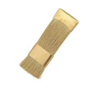 AQXYWUIO Nettoyage des Fraises dentaires, Brosse métallique en Laiton, forets à Ongles, Brosse de Nettoyage, brosses en Fil de cuivre, Support de fichiers, Outil de Nettoyage, dentisterie en Or