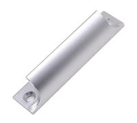 AQXYWUIO Poignée de Porte coulissante, Push-Pull, for Balcon, Bouton de tiroir, écran de fenêtre d'armoire, poignées de Porte de Meubles en Alliage d'aluminium (Color : Silver)