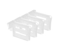 AQXYWYUI Panneaux de séparation for réfrigérateur, 1/4 pièces, bouteille de réfrigérateur rétractable, supports de séparation, organisateur de rangement de cuisine, accessoires de cuisine (Color : 01
