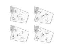 AQXYWYUI Panneaux de séparation for réfrigérateur, 1/4 pièces, bouteille de réfrigérateur rétractable, supports de séparation, organisateur de rangement de cuisine, accessoires de cuisine (Color : 02