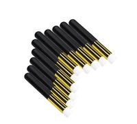 Aqxyxsw 10/20/30 pièces professionnel décoller points noirs nez nettoyage soins de la peau dissolvant outil lavage maquillage brosse cils lavage brosse noir lingli(Color:20pcs black)