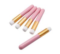 Aqxyxsw 10/20/30 pièces professionnel décoller points noirs nez nettoyage soins de la peau dissolvant outil lavage maquillage brosse cils lavage brosse noir lingli(Color:10pcs pink)