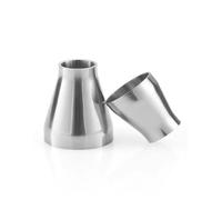 Aqxyxsw GUYTRM 16 19 25 32 38 45 51 57 63 76 89 102 114 139 mm de diamètre extérieur en Acier Inoxydable 304, réducteur concentrique à souder sanitaire, vis autotaraudeuse lingli(63mm to 45mm)