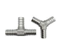 Aqxyxsw GUYTRM Raccord cannelé en T YTL Type 3 à Trois Voies Acier Inoxydable 304 de 6 mm, 8, 10, 12, 13, 14, 15, 16, 19, 20 lingli(Y-Type,6MM_Other)