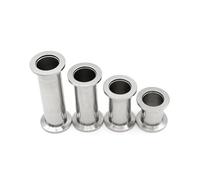 Aqxyxsw GUYTRM Raccords Droits for tuyaux sous Vide en Acier Inoxydable 304 KF16 KF25 KF40 KF50 Longueur 40 50 60 80 100 120 150 180 200 mm lingli(KF40,180mm)