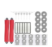 AQXYYWEI Accessoire d'aspirateur for aspirateur P10 A7400RR, brosse latérale principale, filtre, tissus de vadrouille, sac à poussière, pièce de rechange (Color : 30pcs)