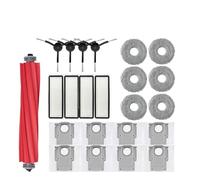 AQXYYWEI Accessoire d'aspirateur for aspirateur P10 A7400RR, brosse latérale principale, filtre, tissus de vadrouille, sac à poussière, pièce de rechange (Color : 23pcs)