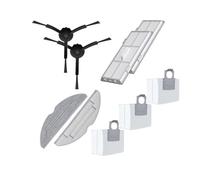 AQXYYWEI Accessoires for aspirateur S8/S8 +, brosse latérale, filtre, vadrouille, sacs à poussière Choth, pièces de rechange (Color : S8 Pack3 no main)