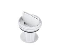 AQXYYWEI Bouton de bouchon de filtre de pompe à eau de machine à laver, filtre de pompe de vidange de machine à laver pratique et durable for accessoires(White)