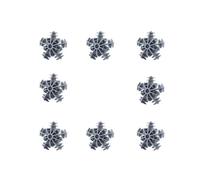 AQXYYWEI Capsules de lavage réutilisables for la maison, anti-enchevêtrement, boules de nettoyage for vêtements, accessoires for machine à laver(8PCS-Black)
