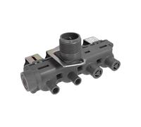 AQXYYWEI Électrovanne d'admission d'eau à quatre voies for machine à laver à tambour Fcf-22-B10/12 Accessoires for machine à laver