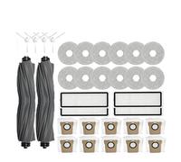 AQXYYWEI For 1S B101CN B116 X10 + accessoires 10s S10 Pro, brosse latérale principale, filtre, vadrouille, sac à poussière, pièces (Color : 32PCS)