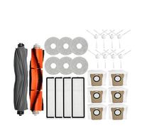 AQXYYWEI For 1S B101CN B116 X10 + accessoires 10s S10 Pro, brosse latérale principale, filtre, vadrouille, sac à poussière, pièces (Color : 26PCS.)