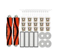 AQXYYWEI For 1S B101CN B116 X10 + accessoires 10s S10 Pro, brosse latérale principale, filtre, vadrouille, sac à poussière, pièces (Color : 39PCS)