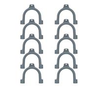 AQXYYWEI Lot de 10 crochets for tuyau de vidange for machines à laver et lave-vaisselle, accessoire for suspendre le tuyau de vidange(10Pcs)