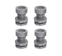 AQXYYWEI Lot de 4 patins anti-vibrations for machine à laver, silencieux, antidérapants, support universel for réfrigérateur, amortisseurs, accessoires