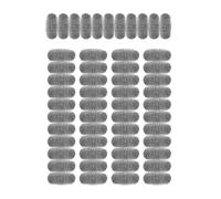 AQXYYWEI Lot de 50 pièges à charpie for machine à laver en acier inoxydable avec 50 attaches de câble, filtre durable for tuyau de lavage en maille for linge