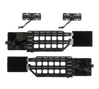 AQzxdc Ceinture Tactique for Porte-plaques, Ceinture Molle, Ceinture légère, Ceinture latérale, Adaptateur for Gilet, équipement de Chasse Airsoft Robuste(Bcp)