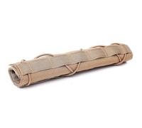 AQzxdc Housse de Silencieux Tactique - Pochette de Silencieux Double Couche résistante à la Chaleur for Une Protection extrême Contre la Chaleur des Armes à feu, Ajustement antidérapant(Mud)