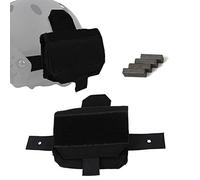 AQzxdc Kit de contrepoids Sac d'équilibrage pour Casque, avec Cinq contrepoids, pour OPS Core Fast BJ PJ Mich Accessoire pour Casque Tactique,Noir