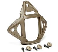 AQzxdc Linceul NVG en Alliage D'aluminium, Costume pour Casques Fast, Mich, ACH, Accessoires de Vision Nocturne pour Casque Tactique,Beige