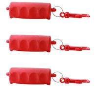 AQzxdc Lot de 3 extracteurs de flèches de tir à l'arc, Pince de Retrait de Cible avec Clip de Ceinture for entraînement au tir(Red)