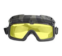 AQzxdc Lunettes de sécurité tactiques antibuée pour sports de plein air, militaires, chasse, cyclisme, protection des yeux en milieu sauvage, pour hommes et femmes.(BPc+Yellow Lens)