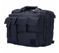 AQzxdc Mallette Tactique for Homme de 17,3 Pouces, Sacoche Militaire for Ordinateur Portable, Sac de Rangement Molle, Camouflage, équipement Tactique(Black)