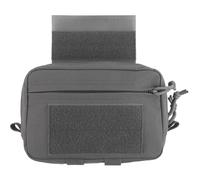 AQzxdc Mini Pochette d'administration modulaire, Pochette Tactique Molle for Outils Utilitaires, for Gilet de Combat, Ceinture de Combat, Sac à Dos, Accessoire, Petit Sac Suspendu(Gray)