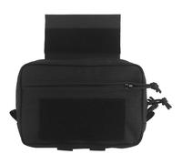 AQzxdc Mini Pochette d'administration modulaire, Pochette Tactique Molle for Outils Utilitaires, for Gilet de Combat, Ceinture de Combat, Sac à Dos, Accessoire, Petit Sac Suspendu(Black)