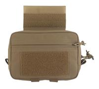 AQzxdc Mini Pochette d'administration modulaire, Pochette Tactique Molle for Outils Utilitaires, for Gilet de Combat, Ceinture de Combat, Sac à Dos, Accessoire, Petit Sac Suspendu(Brown)