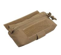 AQzxdc Mini Pochette Tactique, Sac Banane, Pochette à Outils, Mini Pochette, Sac Banane Abdominal for Gilet Tactique, équipement de Poitrine(Brown)