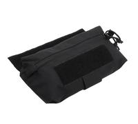 AQzxdc Mini Pochette Tactique, Sac Banane, Pochette à Outils, Mini Pochette, Sac Banane Abdominal for Gilet Tactique, équipement de Poitrine(Black)