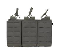 AQzxdc Pochette de Chargeur Tactique Triple Molle for Airsoft AK 7,62/5,56 mm M4 AR, Accessoires de Chasse for Fusil, étui for Chargeur(Green)
