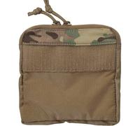 AQzxdc Pochette de Rangement Tactique, Poche Kangourou intérieure avec Rabat Avant Compatible Dope, Accessoires Airsoft(CP)