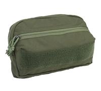 AQzxdc Pochette d'extension de Rangement Tactique Molle, Gilet, de Poitrine, de Ceinture Multifonctionnel, d'administration d'outils EDC, Divers(Green)